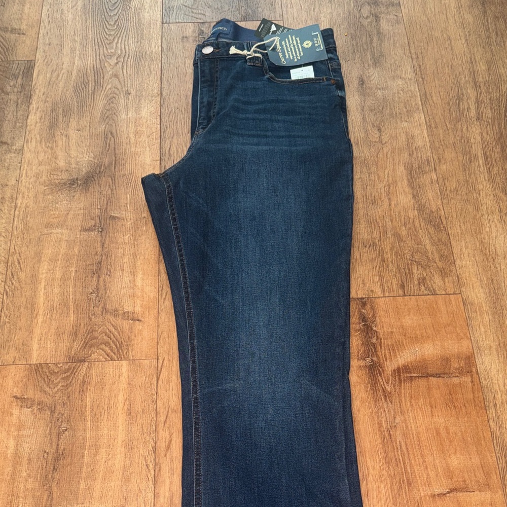 Democracy Women's High Rise Bootcut Jeans - Dark Blue